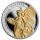 Stříbrná mince Truth (Pravda) se zlatým platem 1 Oz 1 libra 2021 Svatá Helena