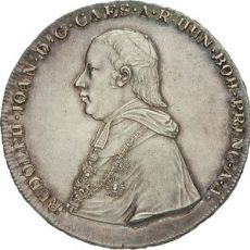 Stříbrná mince 1/2 Tolar 1820, SV.1203, nep. rysky R!