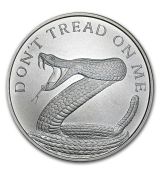 Mince : 2017 1 oz stříbrná mince  - Chřestýš