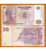 Congo 50 Francs 2013 P UNC