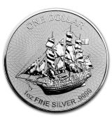Stříbrná investiční mince Bounty Cook Islands 1 Oz