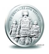 2018 Silver Shield 2 OZ Slave Police State