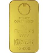 Rakouská mincovna Zlatá cihla 20 gramů
