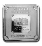 Geiger Edelmetalle (původní řada čtverců) 100g