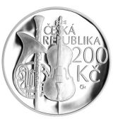 200 Kč - 200. výročí zahájení výuky na Pražské konzervatoři 2011