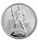 Stříbrná mince DC Comics Aquaman 1 Oz 2023 Samoa BU