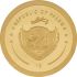 Zlatá mince Basketball in Gold (Basketbal ve zlatě) 0,5 g 1 $  Palau 2022