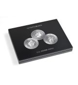 Pouzdro na mince VOLTERRA na 11 stříbrných mincí 2 oz "Queen's Beasts