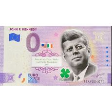 0 Euro John F. Kennedy Color