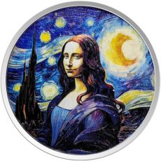 Mona Lisa Van Gogh 2024 1oz Fiji  Proof