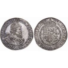 Stříbrná mince Tolar 1610 Matyáš II., 1612 - 1619 RRR