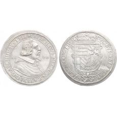 Arcivévoda Leopold, 1619 - 1632 Stříbrná mince Tolar 1620