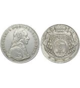 Stříbrná mince Tolar 1778 Hyeronymus Colloredo, 1772 - 1803