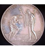 Medaile k výročí rytce Christiana J. Krűgera 1785 - 1814