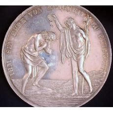 Medaile k výročí rytce Christiana J. Krűgera 1785 - 1814