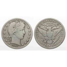 USA - 1/4 dollar 1911