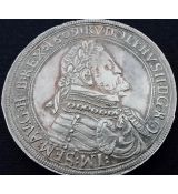 Rudolf II., 1576 - 1612 Stříbrná mince Tolar 1719 Tolar 1609,