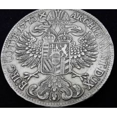 Marie Terezie (1740–1780) – Stříbrná mince Tolar 1 Tolar 1773 SC Günzburg