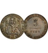 Itálie (Benátky)  5 centesimi 1849