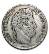 Mince stříbrná Francie