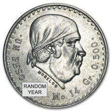 Mince stříbrná MEXICO