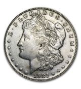 Mince stříbrná USA