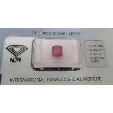 Investiční Rubín 2,13 CT  Barma