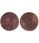 Mince -  Československo sada 8 ks 1946-1966
