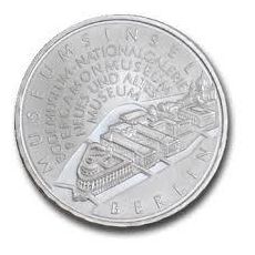 Mince-Německo 10 Euro 2002 KM # 218 UNC  muzeum Ostrov Berlín