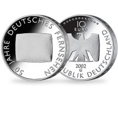 Mince - 10 EUR 2002 - 50 let Deutsches Fernsehen