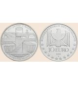 Mince : 10 EUR 2002 100 let v podzemí v Německu