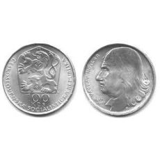 Mince :100 Kčs 300. výročí úmrtí Václava Hollara 1977