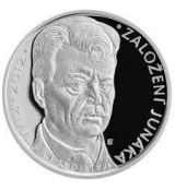 Stříbrná mince 200 Kč Založení Junáka 100. výročí 2012 Proof