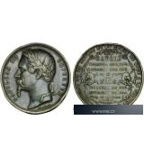 Medaile Napoleon II 1860