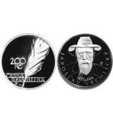 Stříbrná mince 200 Kč Jaroslav Vrchlický 150. výročí narození 2003 Standard
