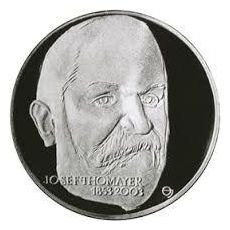 Stříbrná mince 200 Kč Josef Thomayer 150. výročí narození 2003 Standard