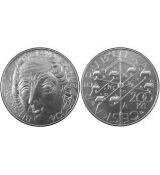 Stříbrná mince 200 Kč Prokop Diviš Bleskosvod 250. výročí sestrojení 2004 Standard