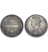 Mince India - British 1/2 Rupee 1862