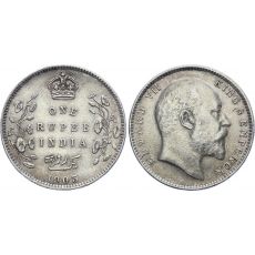 Mince India - British 1 Rupee 1903