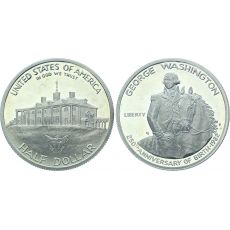 Mince Spojené státy Half Dollar 1982 250. výročí - George Washington