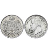 Mince Brazílie 200 Reis 1868