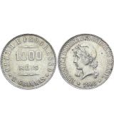 Mince Brazílie 1000 Reis 1908