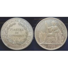 Mince Francouzkáh Indočína Piastre  1908