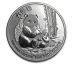 Mince- 2017 Niue 1 oz Stříbrná $ 2 Panda mince BU