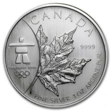 Mince -2008 Kanada 1 oz Silver Olympic Inukshuk BU