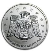 Stříbrná mince 2009 Kanada 1 oz  olympijský Thunderbird Totem BU