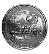 Mince - 2017 Čadská republika 1 oz  Deathstalker Scorpion