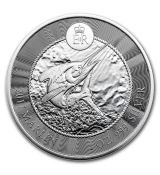 Mince - 2017 Kajmanské ostrovy 1 oz  Marlin BU