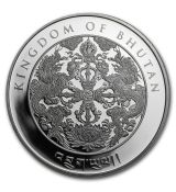 Mince - 2017 Bhútán 1 oz  rok Kohouta