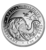 Stříbrná investiční mince - 2018 Somálsko 1 oz slon
